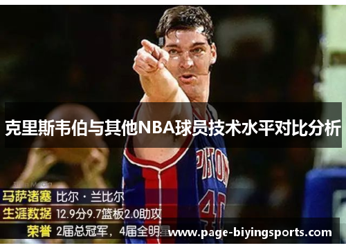 克里斯韦伯与其他NBA球员技术水平对比分析
