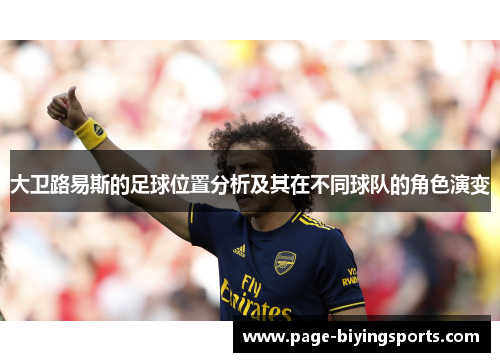 大卫路易斯的足球位置分析及其在不同球队的角色演变